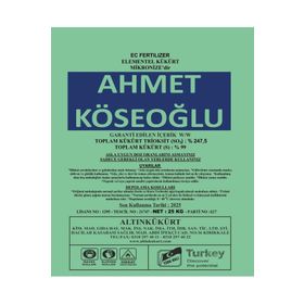 Köseoğlu 25 kg Mikronize Kükürt