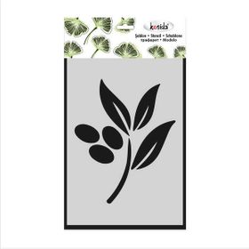 Kosida 15x20 cm Zeytin Dalı Stencil