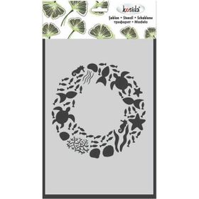 Kosida 20x30 cm Denizaltı Stencil