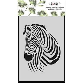Kosida 20x30 cm Zebra Stencil