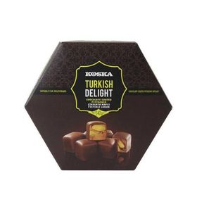 Koska 140 gr Fıstıklı Çikolata Kaplı Lokum