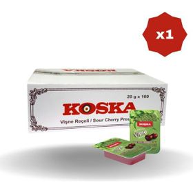 Koska 20 gr Vişne Piknik Reçeli (100 adet)