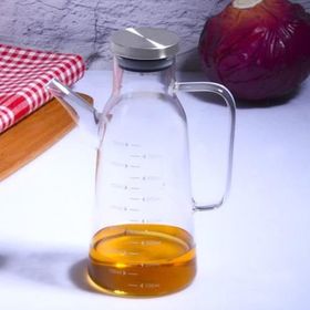 Kosova CAM-1264 750 ml Borosilikat Cam Yağdanlık