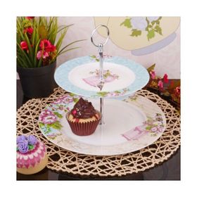 Kosova NWBH14 Bone China 2 Kat Kurabiyelik