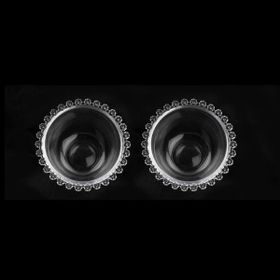 Kosova Papatya 2'li 14 CM Cam Kase Set
