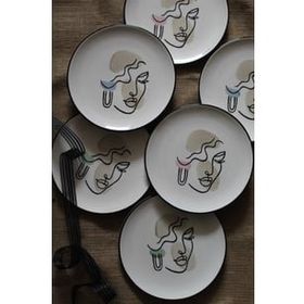 Kosova Women 21 cm 6'lı Pasta Tabağı