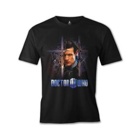 Köstebek Doctor Who Siyah Erkek T-Shirt