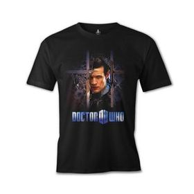 Köstebek Doctor Who Siyah Erkek T-Shirt