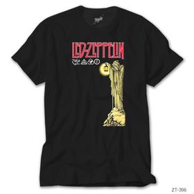 Köstebek Led Zeppelin Siyah Erkek T-Shirt