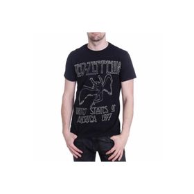 Köstebek Led Zeppelin Siyah Erkek T-Shirt