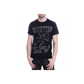 Köstebek Led Zeppelin Siyah Erkek T-Shirt