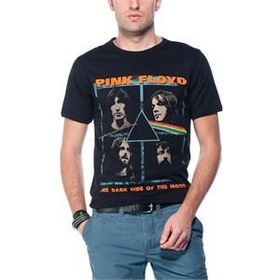 Köstebek Pink Floyd Dark Side Of The Moon Siyah Erkek T-Shirt