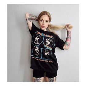 Köstebek Pink Floyd Dark Side Of The Moon Siyah Erkek T-Shirt