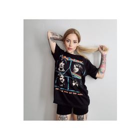 Köstebek Pink Floyd Dark Side Of The Moon Siyah Erkek T-Shirt