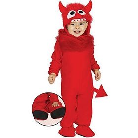 Kostümce Sevimli Bebek Şeytan Kostümü