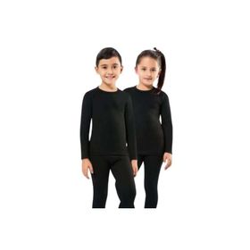 Kota 2005 Termal Fanila Siyah Unisex Çocuk İçlik