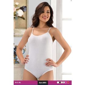 Kota 6001 İp Askılı Çıtçıtlı Kadın Body