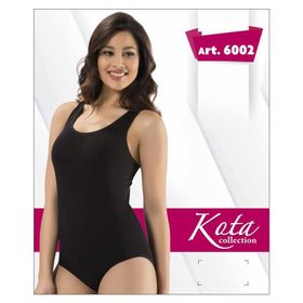 Kota 6002 Bayan Geniş Askı Çıtçıtlı Body