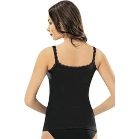 Kota 6228 Modelli Askılı Siyah Kadın Atlet