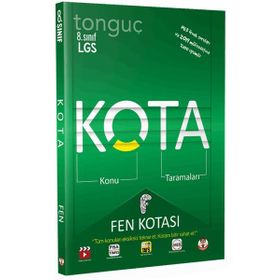 KOTA Konu Taramaları Fen Bilimleri Kotası-Tonguç Akademi Yayınları