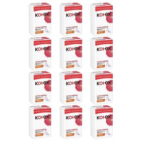Kotex 1 Koli Süper Normal 12 x24'lü Hijyenik Ped