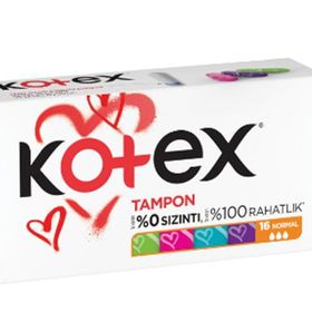 Kotex 12 x 16'lı Normal Tampon