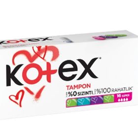 Kotex 12 x 16'lı Normal Tampon