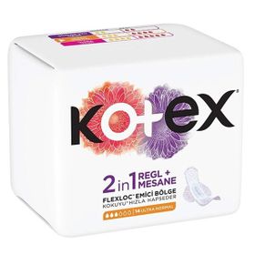 Kotex 2 In 1 Regl Ultra Normal 14'lü Mesane Pedi