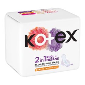 Kotex 2 In 1 Regl Ultra Normal 14'lü Mesane Pedi