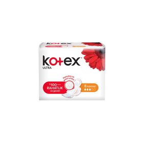 Kotex 24x7 Adet Ultra Kanatlı Uzun Ped