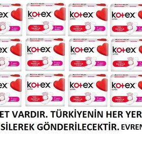 Kotex 24x7 Adet Ultra Kanatlı Uzun Ped