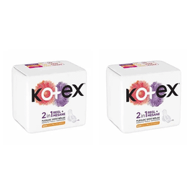 Kotex 2in 1 Regl Mesane Ultra Normal 2x14'lü Ped