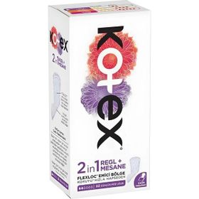 Kotex 2in1 Ekstra Uzun 22'li Günlük Ped