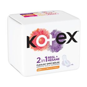 Kotex 2in1 Regl Mesane Ultra Normal 14'lü Ped