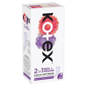 Kotex 2In1 Regl ve Mesane 22'li Uzun Günlük Ped