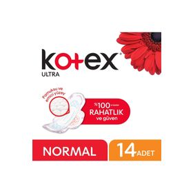 Kotex 2In1 Ultra Normal 14'lü Ped