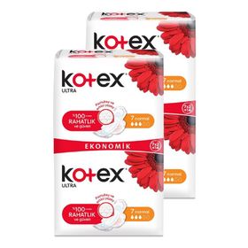 Kotex 2In1 Ultra Normal 14'lü Ped
