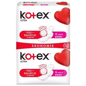 Kotex 8691900171673 12 Adet Ultra Uzun Kanatlı