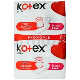 Kotex 8691900171673 12 Adet Ultra Uzun Kanatlı