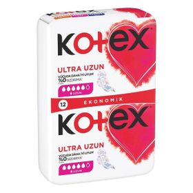 Kotex 8691900171673 12 Adet Ultra Uzun Kanatlı