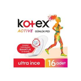 Kotex Active 16'lı 5 Adet Günlük Ped
