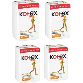 Kotex Active Dörtlü Normal 22x4 88 Adet Ped
