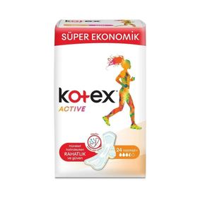 Kotex Active Dörtlü Normal 22x5 110 Adet Ped