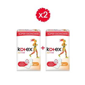 Kotex Active Quadro Normal 2 x 24 Adet Hijyenik Ped