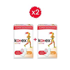 Kotex Active Quadro Normal 2 x 24 Adet Hijyenik Ped