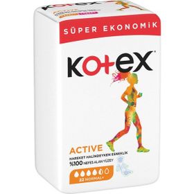 Kotex Active Quadro Normal 22'li Hijyenik Ped