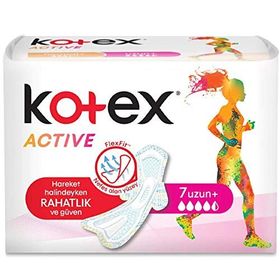 Kotex Active Single Uzun 7'li Uzun Ped