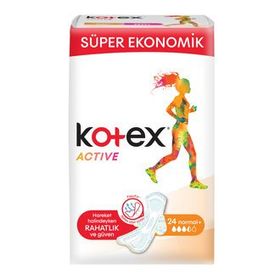 Kotex Active Süper Ekonomik Normal 24'lü Ped