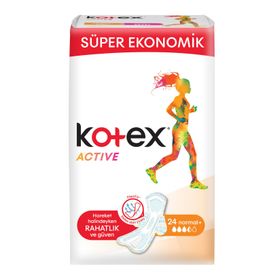 Kotex Active Süper Ekonomik Normal 24'lü Ped