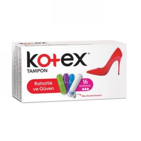 Kotex Active Tampon Normal 16'lı Ped